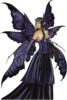 Fantasy Fairy Purple Standing Dress Image